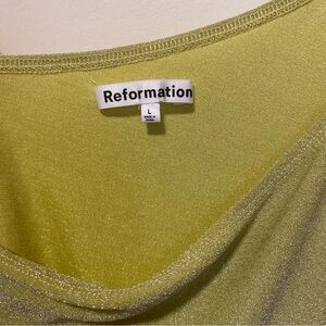 Green Sparkly One Shoulder Dress